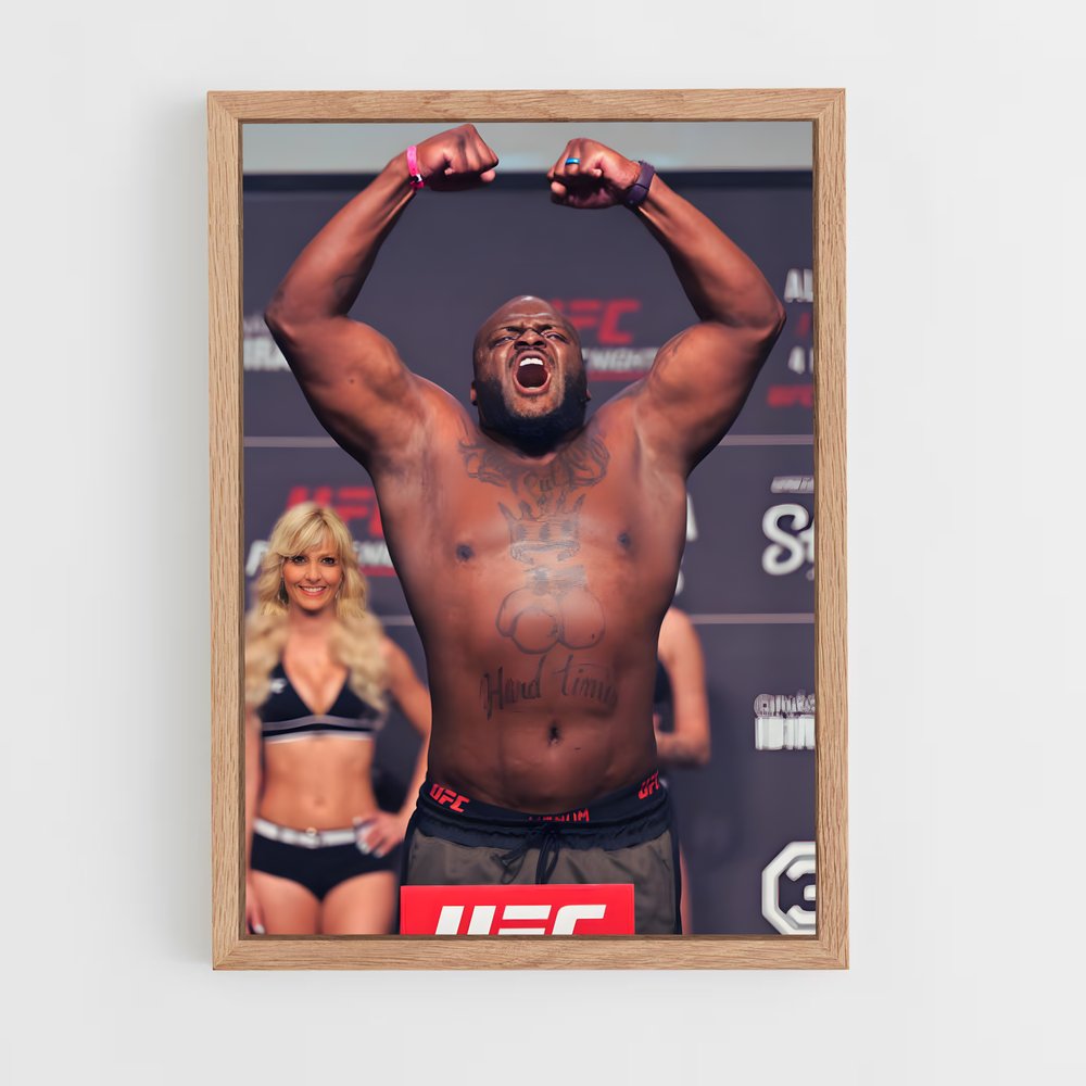 Poster Champion Intangible – affiche MMA (vue 4)